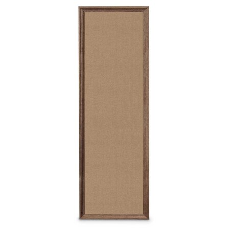 United Visual Products Slim Style Indoor Enclosed Corkboard, 24 UVRDS23SBH-GOLD-SURF